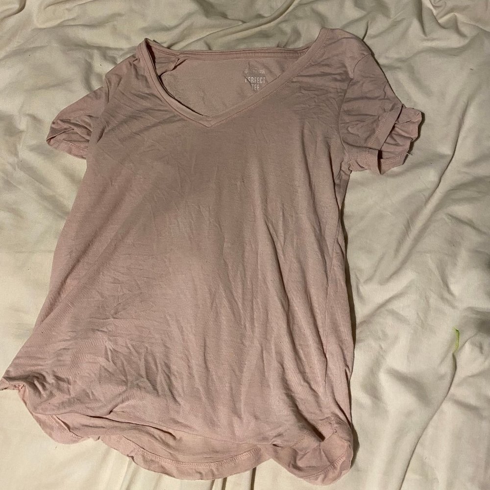 Cream/Pink SO Tee🔥